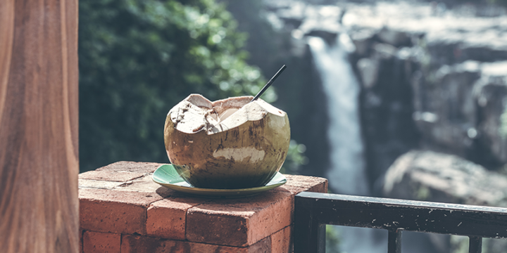 Coconut water with pre-workout