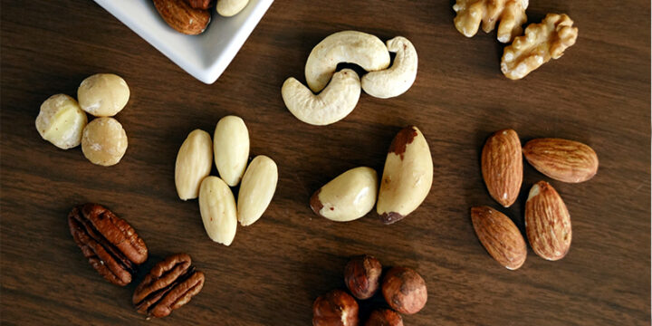 Mixed Nuts for pre-workout nutrition