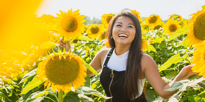 Happy woman